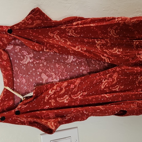 Zara Paisley Sleeveless Jumpsuit, nwt - Picture 12 of 12